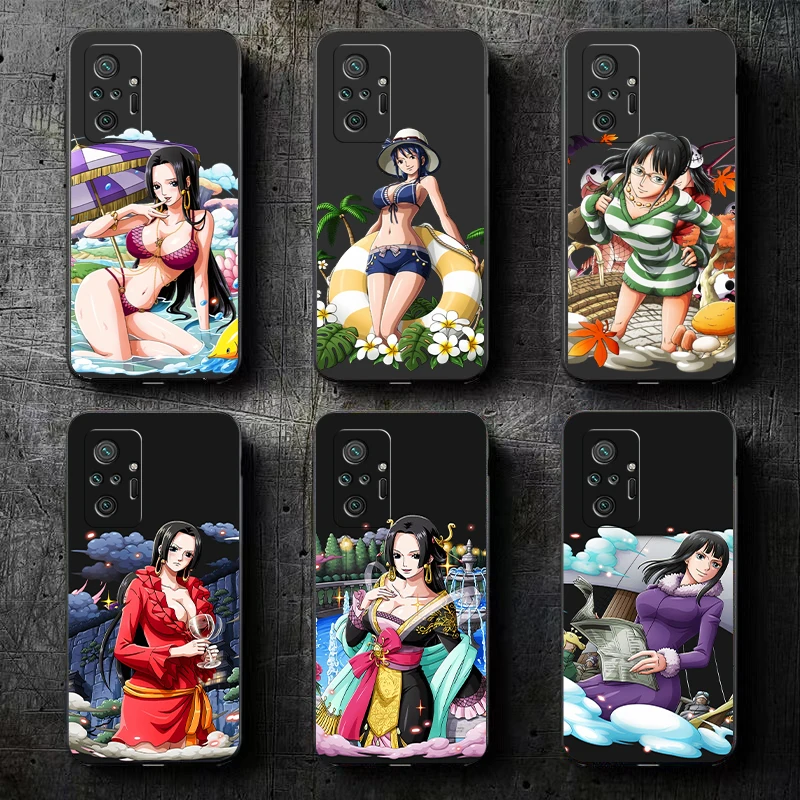 

ONE PIECE Anime Phone Case For Xiaomi Redmi 7 7A 8 8A 8T 8 2021 9 9T 9A 9C 9S 7 8 9 Pro 5G Coque Silicone Cover Funda Soft