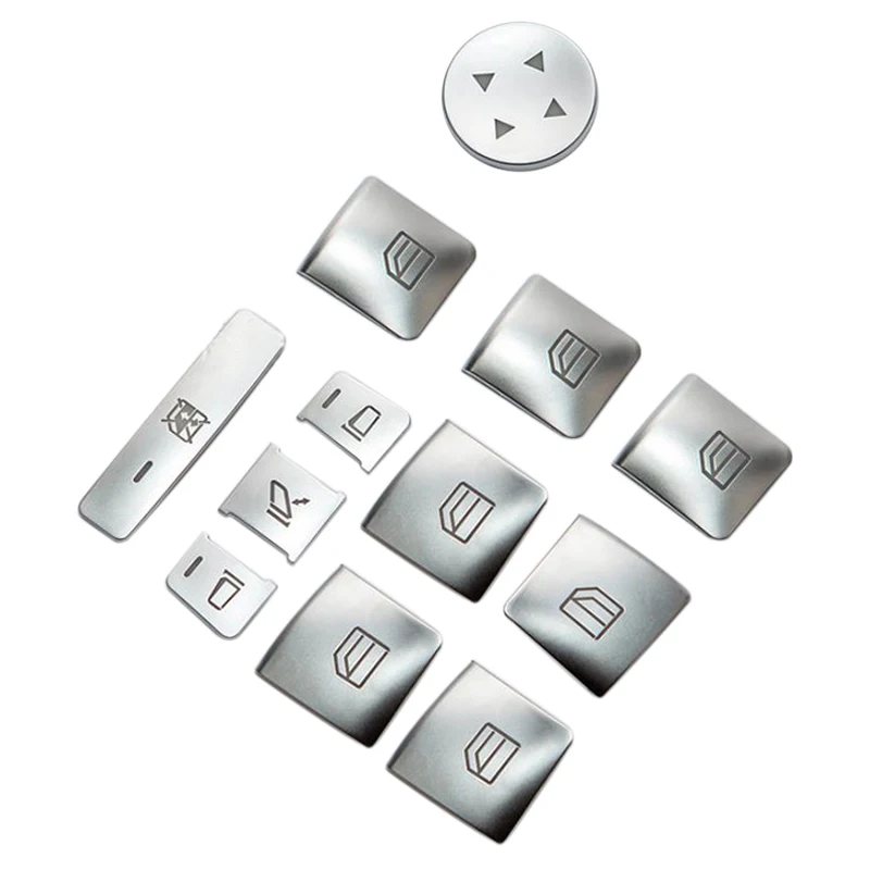 Наклейка для стеклоподъемника Tesla Model X S 2016-2020