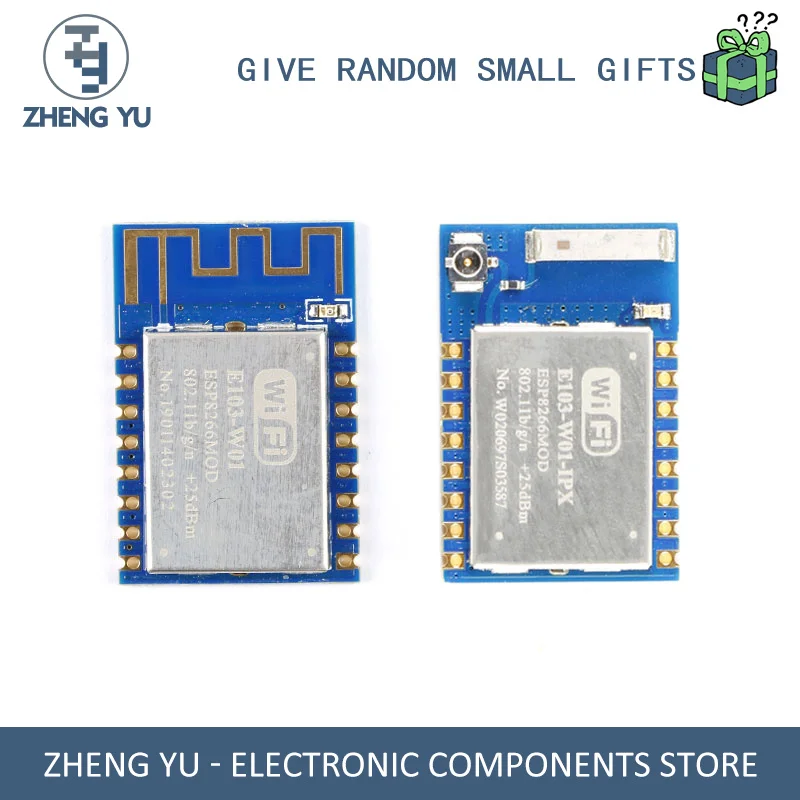 E103-W01/-IPX ESP8266 плата разработки последовательного порта 2,4G беспроводной трансивер WIFI Удаленный модуль интерфейс антенны IPEX