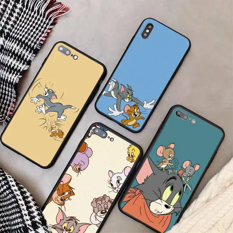 

Cat TOM Mouse JERRYS Phone Case For Honor 7A 8x 8s 8E 9x 10i 20s 10 20lite 30Pro V30 PLAY Nax Fundas Cover