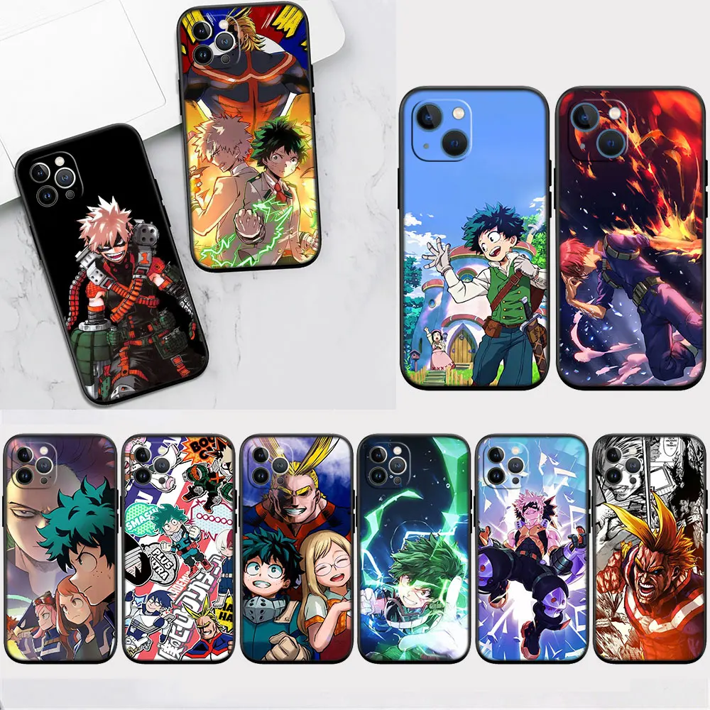 

ZJ65 My Hero Academia Soft Case for Samsung A03 Core 164 166 A6 A7 A8 A9 A01 A02S A03S A10S A20S A30S A40S A50S A70 A11 A12 Plus