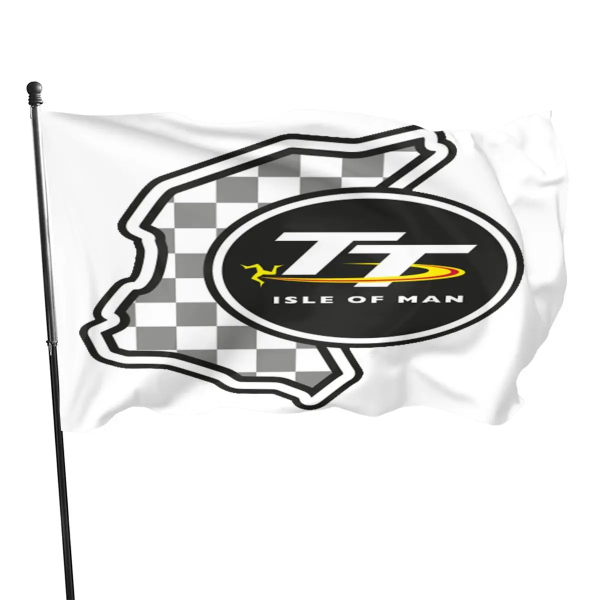 Limited Tt Legend Isle Of Man 1907 Road Race Track Motorcycle Racing Streetwear Size S- Fresh Design Flag | Дом и сад