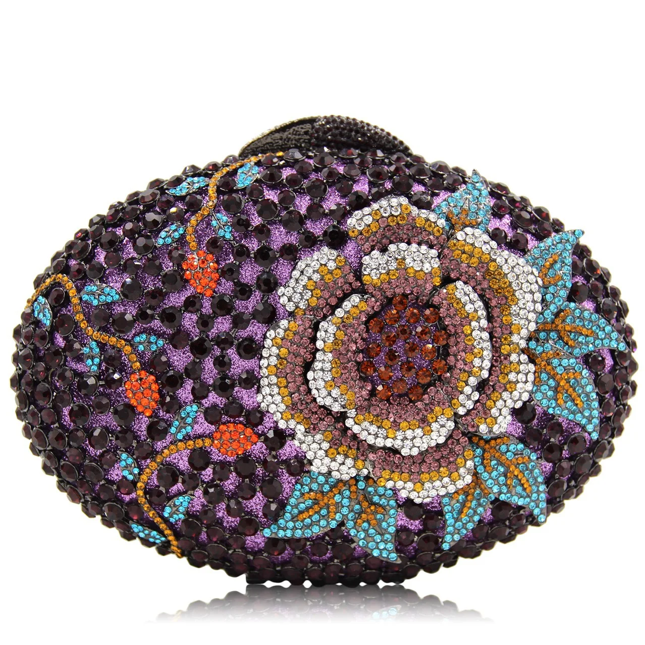 

Women Rhinestone Small Clutches Bags Crystal Clutch Purse Diamond Handbags Stones Mini Evening Bag