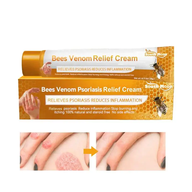 

Gentle Anti-itch Hydrating Hand Foot Skin Care Moisturizer Ointment Men Bees Venoms Anti-itch Cream 20g Instant Itch Relief