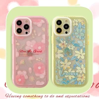 sumkeymi spring atmosphere cute flowers soft tpu silicone phone case for iphone 13 pro max 12 pro max 11 pro max x xs xr max