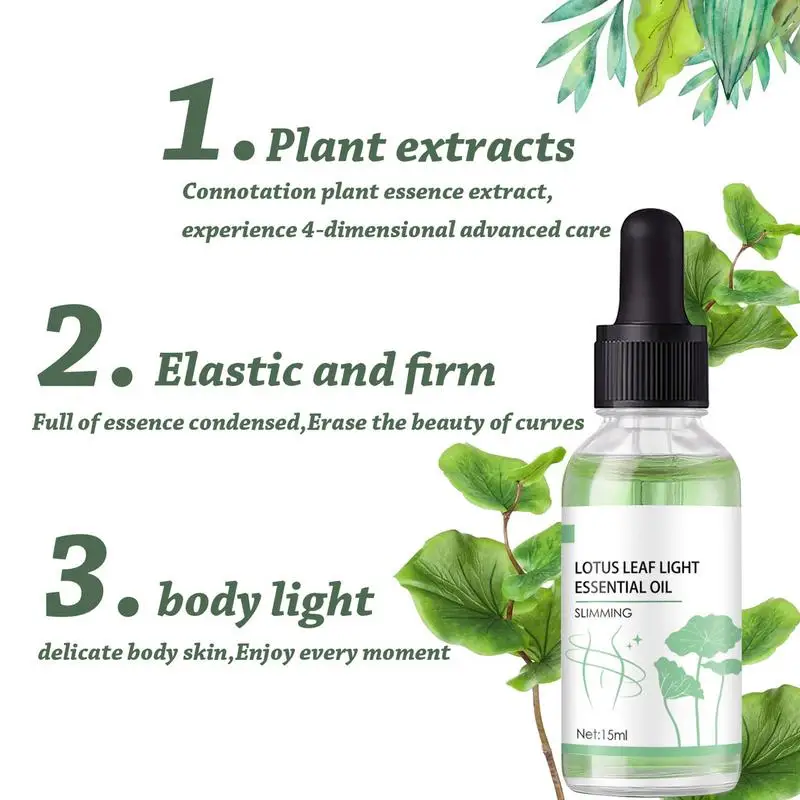 Средство для подтяжки кожи тела с листьями лотоса дренаж живота антицеллюлитный