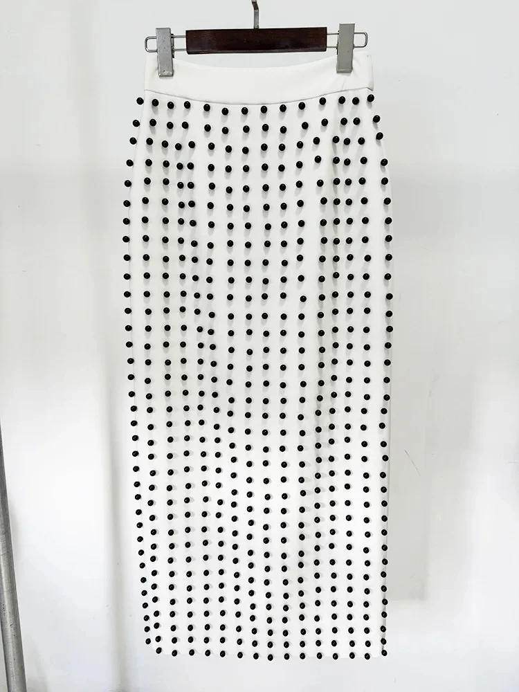 Женская мода знаменитостей 2024 Новое поступление роскошный комплект из топа и