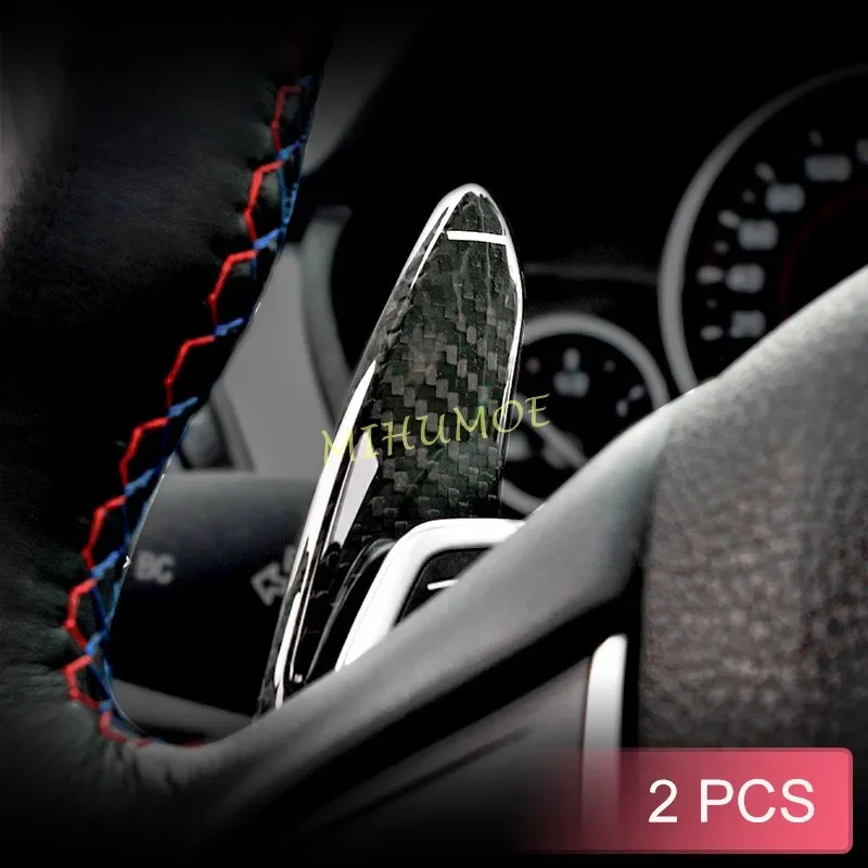 Весло рулевого колеса из углеродного волокна для BMW 1 2 3 4 5 6 серии X1 X2 X3 X4 X5 X6 F20 F30 F10