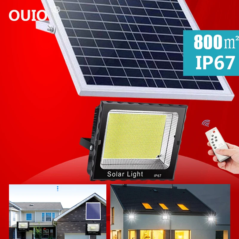 Solar Street Lights Outdoor Lamp Waterproof For Garden  jardin para exterior Street Landscape Spotlight Wall Powered Flood LED