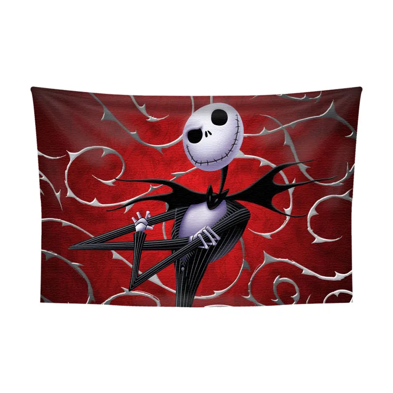 

Nightmare Before Christmas Tapestry Aesthetic Wall Art Hanging Room Decor Home Decoration Large Fabric Cloth Bedroom LivingRoom