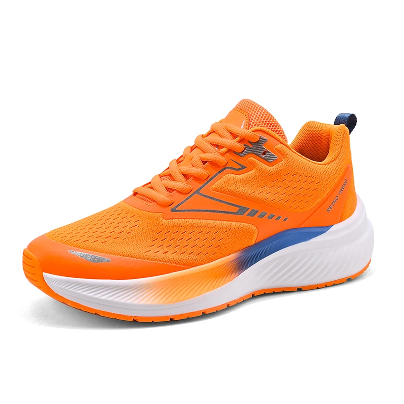 

Running Shoes Breathable Lace-up Sneakers Comfortable High-quality Men's Shoes Brand Outdoor Fitness Shoes Sports Shoes Training