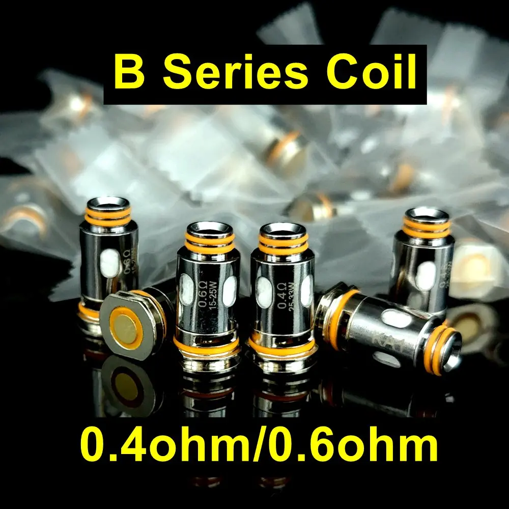 

5PCS Hongxingjia B Series Coil For Geekvape Aegis Boost Pod System Vape Mesh Coils Plus 2 LE Bonus Hero H45 RTE Zeus Nano 2 Z50