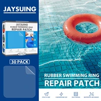 30pcs vinyl pool patch kit 6x6cm waterproof self adhesive repair patches for swimming pools tent air mattresses iatable boats