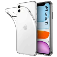 tpu gel case silicone case for apple iphone 11 transparent