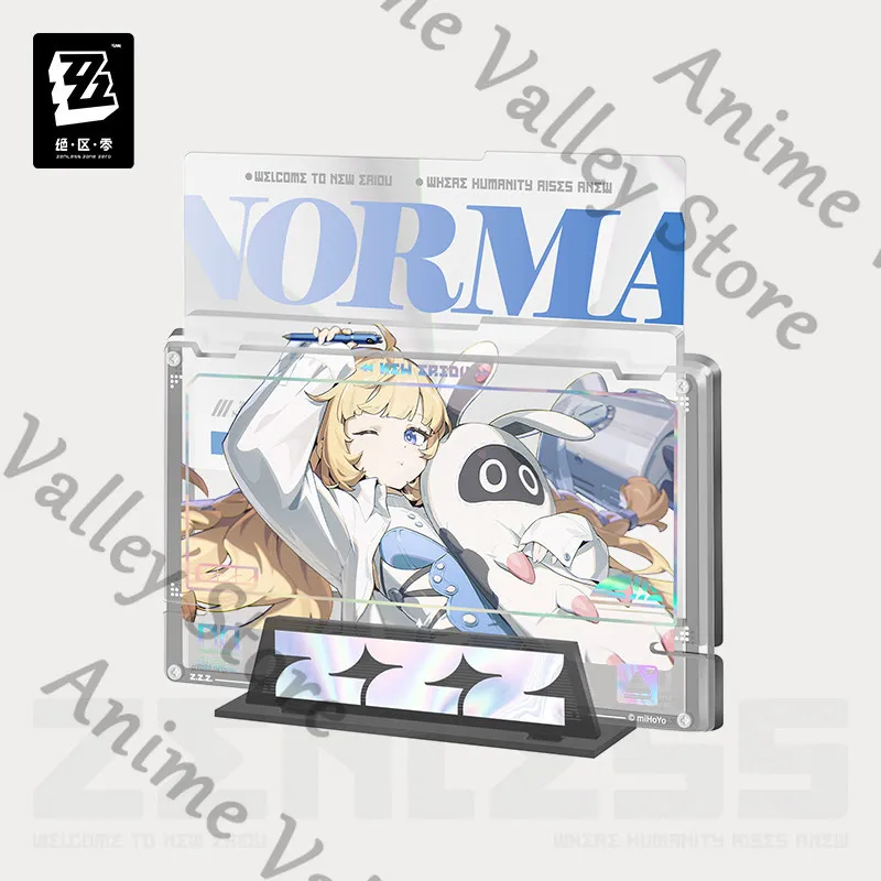Оригинальная аниме-фигурка Zenless Zone Zero Norma ‌   Акриловая рамка-витрина для косплей-фигурок серии Velina Film с иллюстрациями персонажей мультфильмов, подарок (art.: 3920dc8eccfe4) - 3920dc8eccfe4