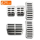 Педали тормозные газовые из нержавеющей стали для VW New Beetle + Cabrio 1999-2010, Seat Ibiza 6K6L6J 1995-, 1 комплект