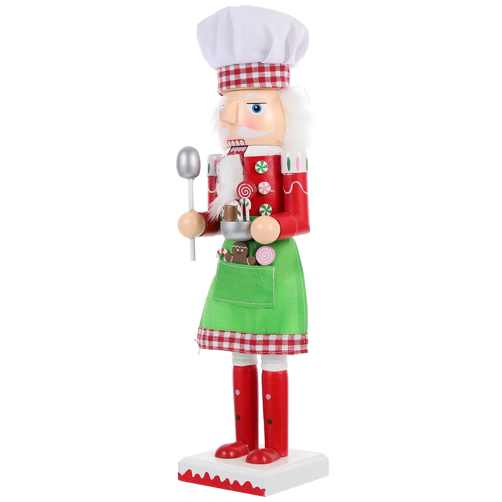 

Christmas Nutcracker Decoration Traditional Wooden Nutcracker Soldier Figure