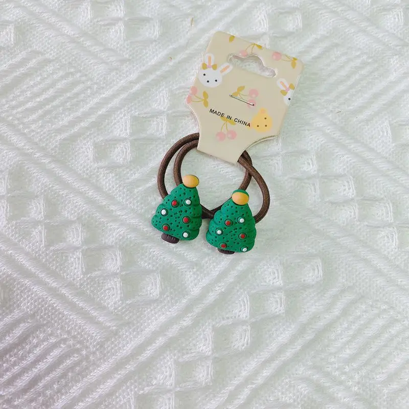 2 шт. Детские резинки для волос Санта-Клаус | Детская одежда и обувь