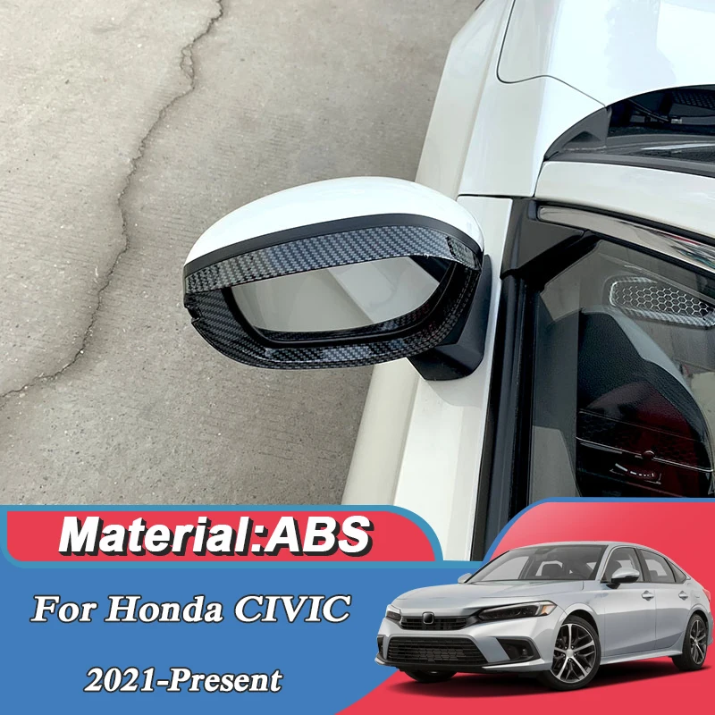 

2 шт., блестки для зеркала заднего вида Honda Civic 2021