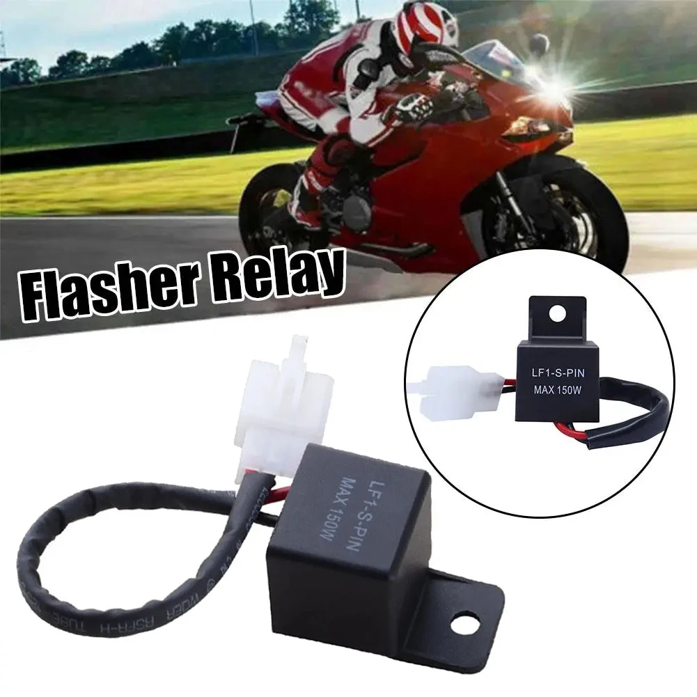 Электронное светодиодное реле для сигнала поворота мотоцикла Honda Kawasaki Suzuki Yamaha