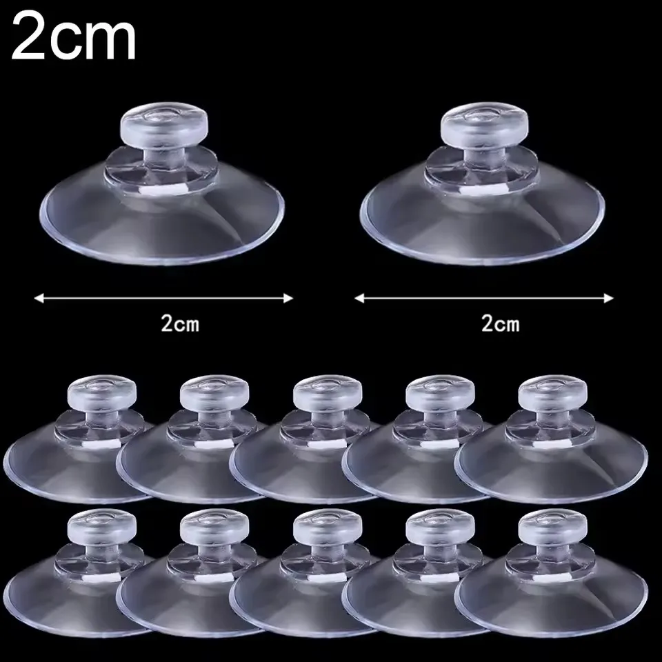 

Прозрачные присоски-крючки из ПВХ, 5/10/20/30/40 шт