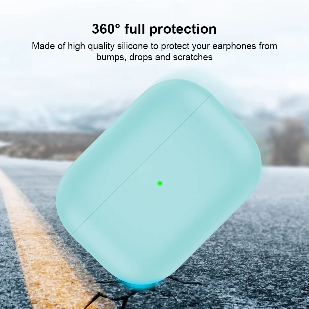 

Пылезащитный мягкий силиконовый защитный чехол для Airpods Pro 4 Bluetooth-Совместимый Чехол для беспроводных наушников футляр для зарядки сумки