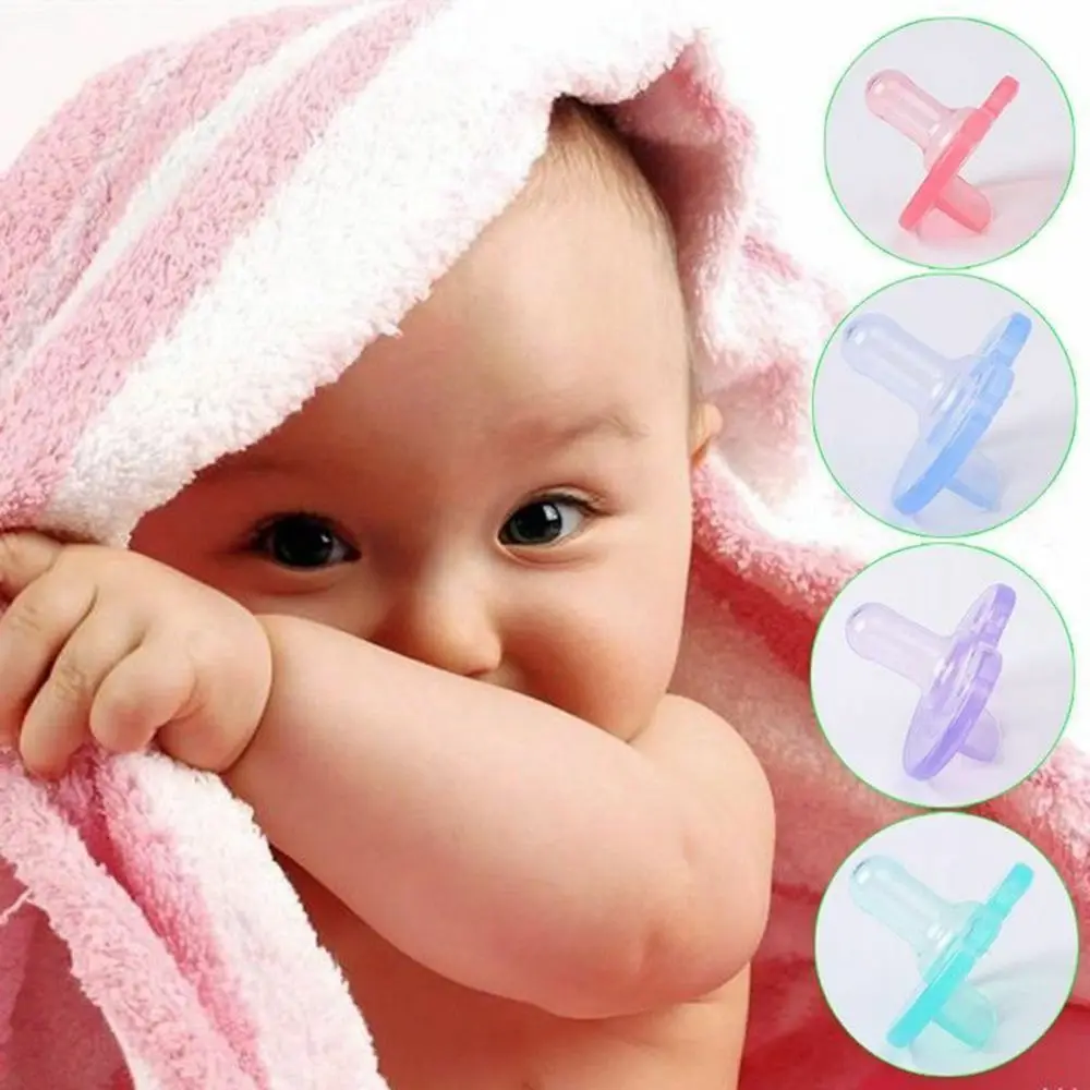 

Soft Kids Feeding Newborn Dummy Teat Sucker Baby Supplies Silicone Nipple Pacifier Orthodontic Teether Infant Soother