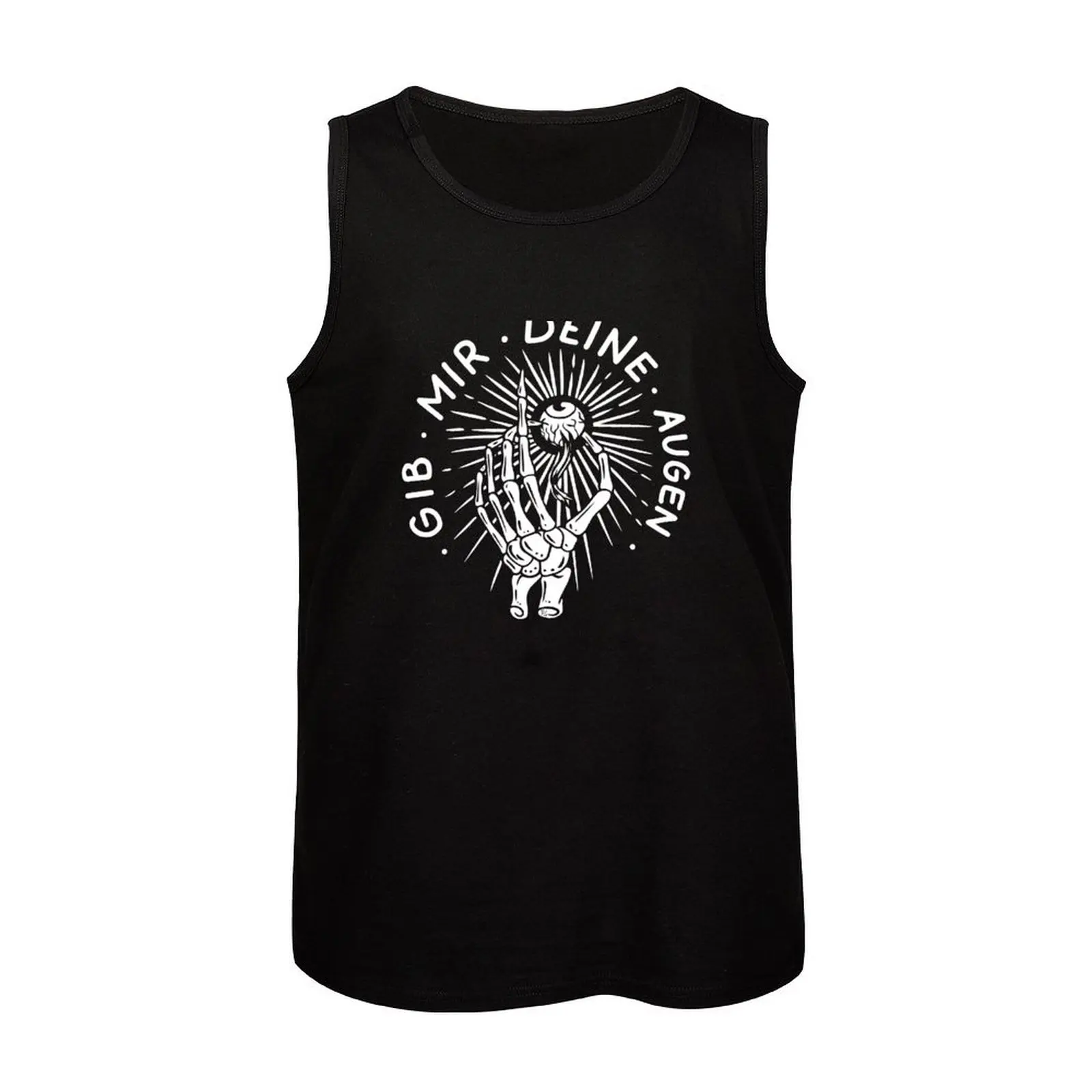 Gib Mir jai Augen Tank Top летняя майка для бодибилдинга мужчин