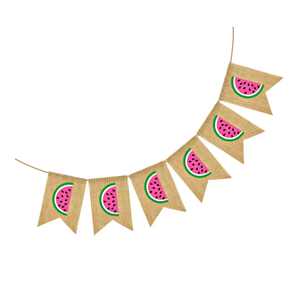 

1pc Summer Party Decorative Banner Celebration Scenes Hanging Decoration