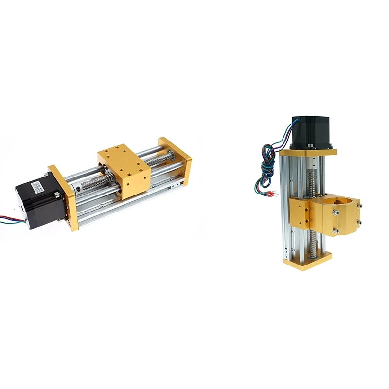 

HOT-CNC Zaxis Module Sliding Table Support Nema23/57 Stepper Motor 52Mm Spindle 120Mm Stroke Engraving Machine Accessories