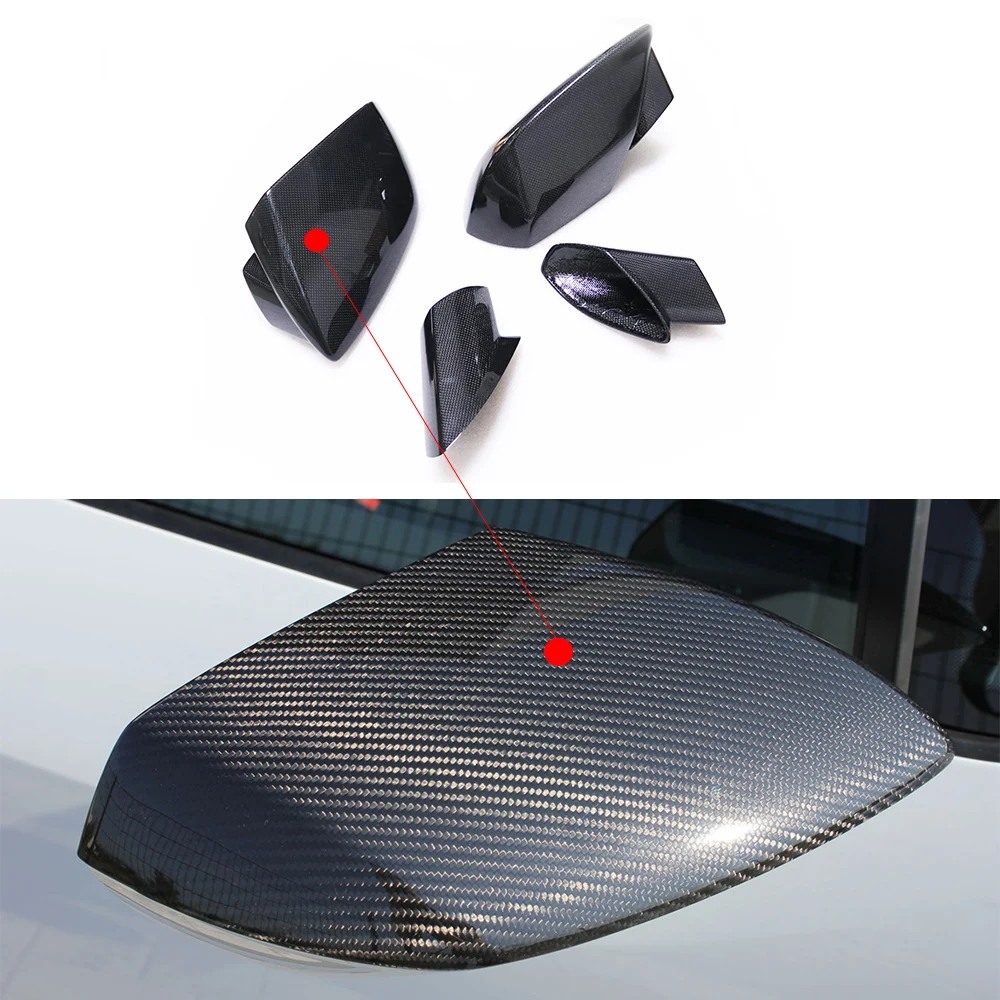 

Rearview Mirror Cover For Lamborghini Huracan LP610 LP580 Dry Carbon Fiber OEM Design Car Exterior Accessories Tuning Upgrades