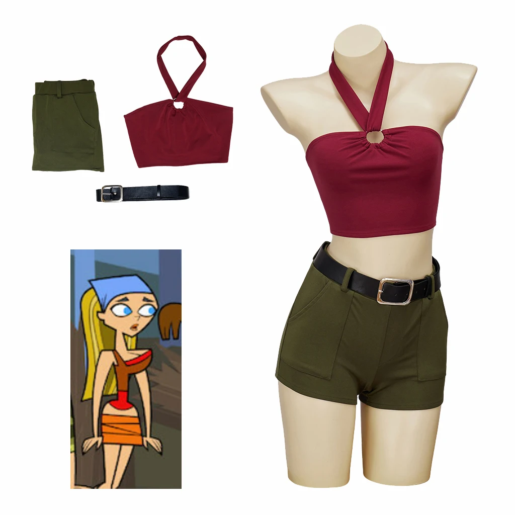 Анимация всего Косплей драма Хезер Топ Брюки Хэллоуин Рождество карнавал