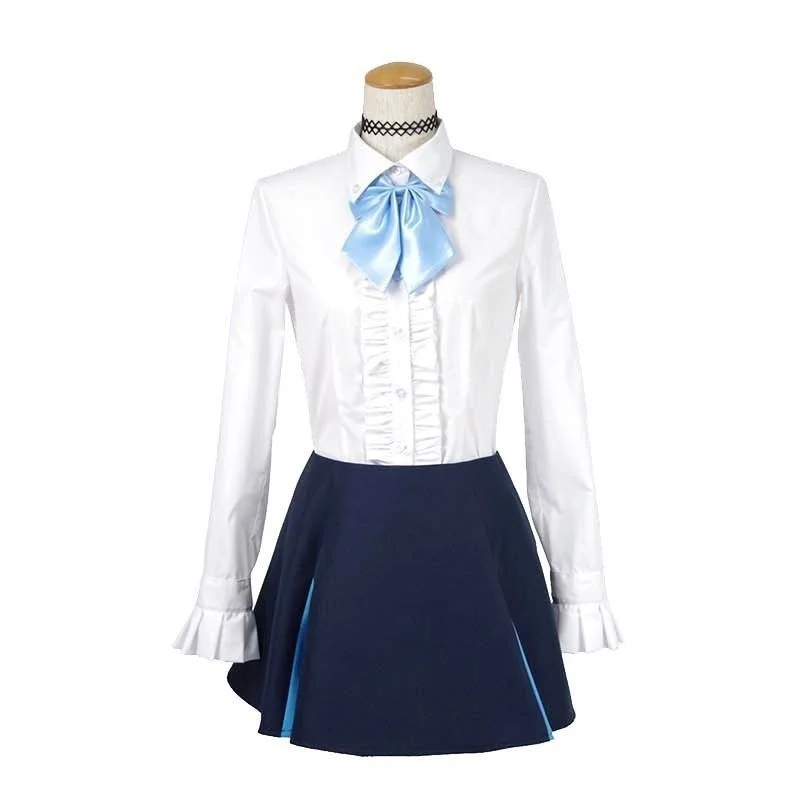 Detainer Kiznaiver Yuzaki Fako cos Полный комплект повседневной униформы для косплея