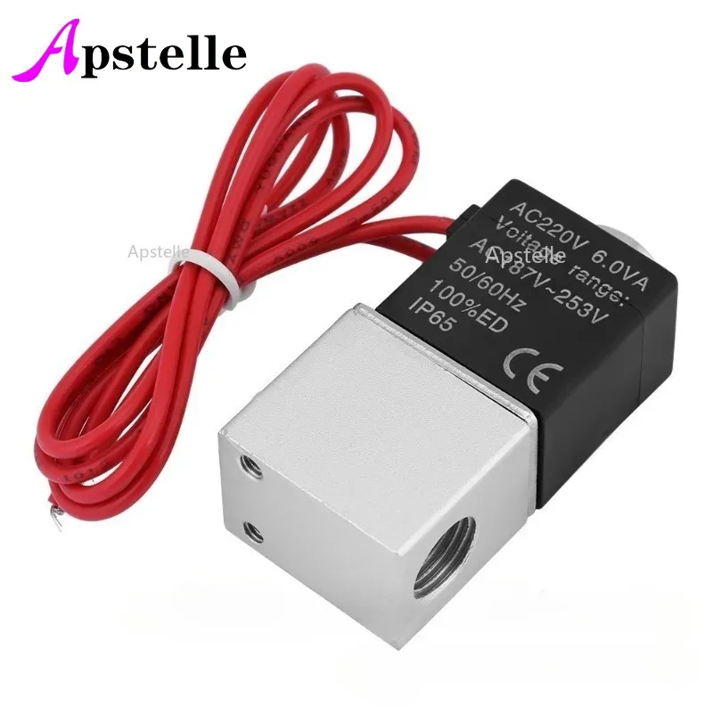 

Электромагнитный клапан APSTELLE 1/4", 1/8" DC 12В, 24В, 110В, 220В