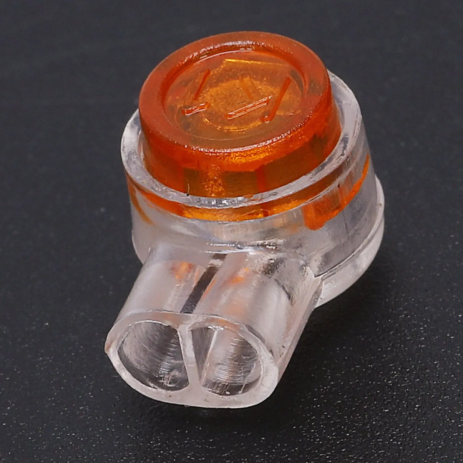 50 шт. желтая кнопка заполненная гелем телефонный провод стыковое соединение UY 2