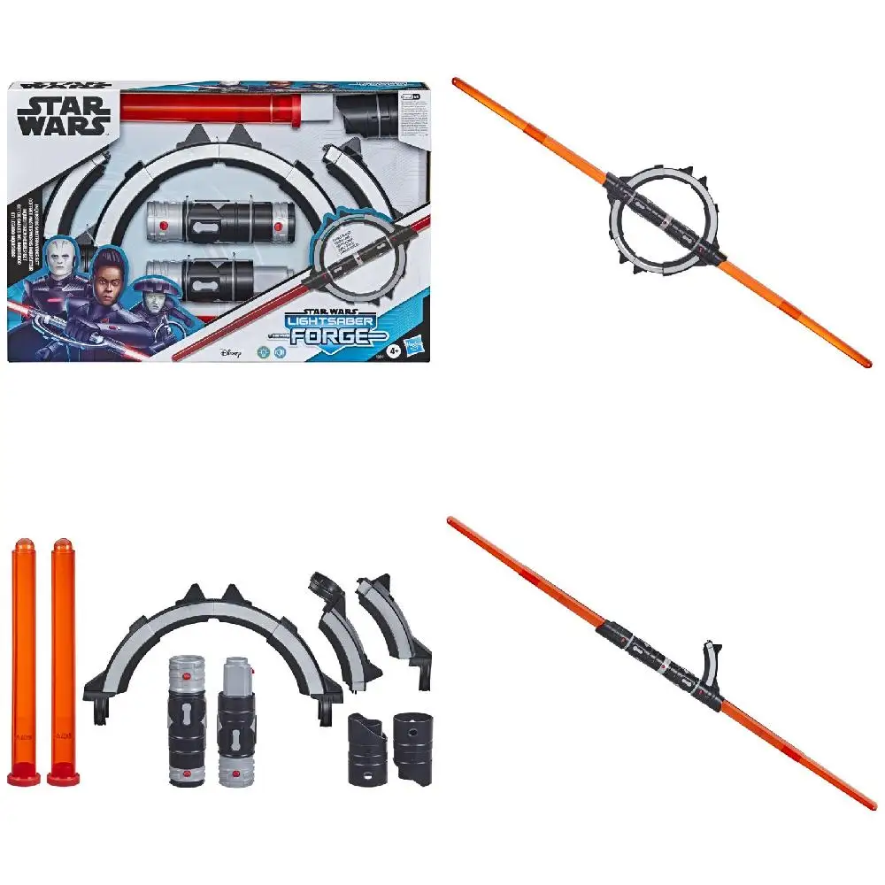 

Create Your Epic, Customizable, Electronically-Enhanced Masterworks Forge Inquisitor Lightsaber Set - Wield the Power of the For