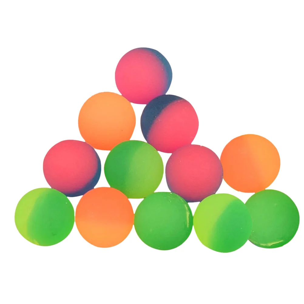 

12 Pcs Bouncy Ball Children Game Toy Toys Bouncing Balls Frosted Kids Pool