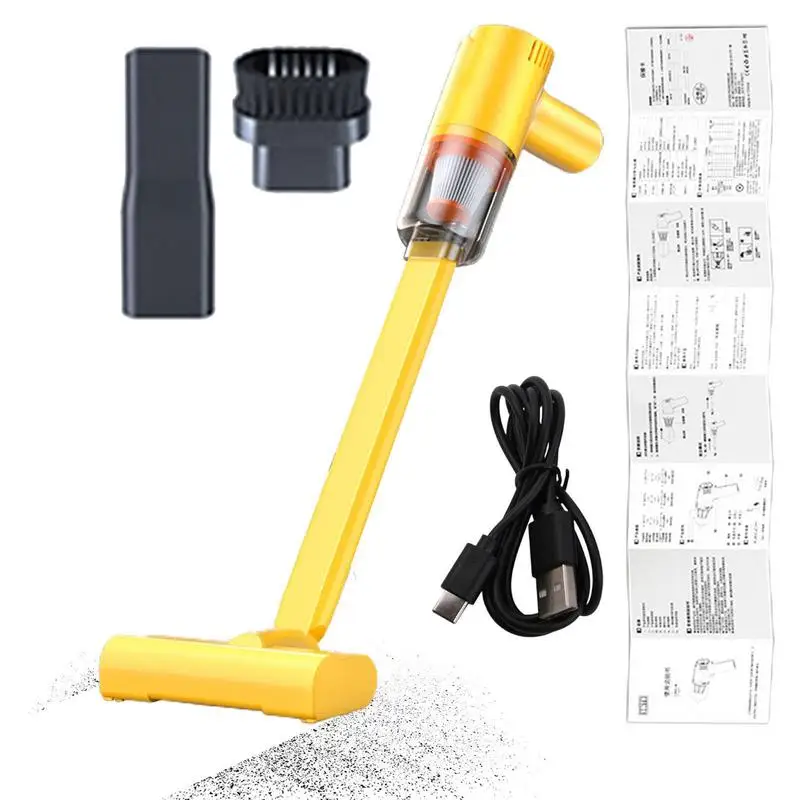 

Car Vacuum Cleaner Blowable Cordless Dust Cleaning Vacuum With Brushless Motor Strong Suction Crumbs Cleaning Tool For Car Home