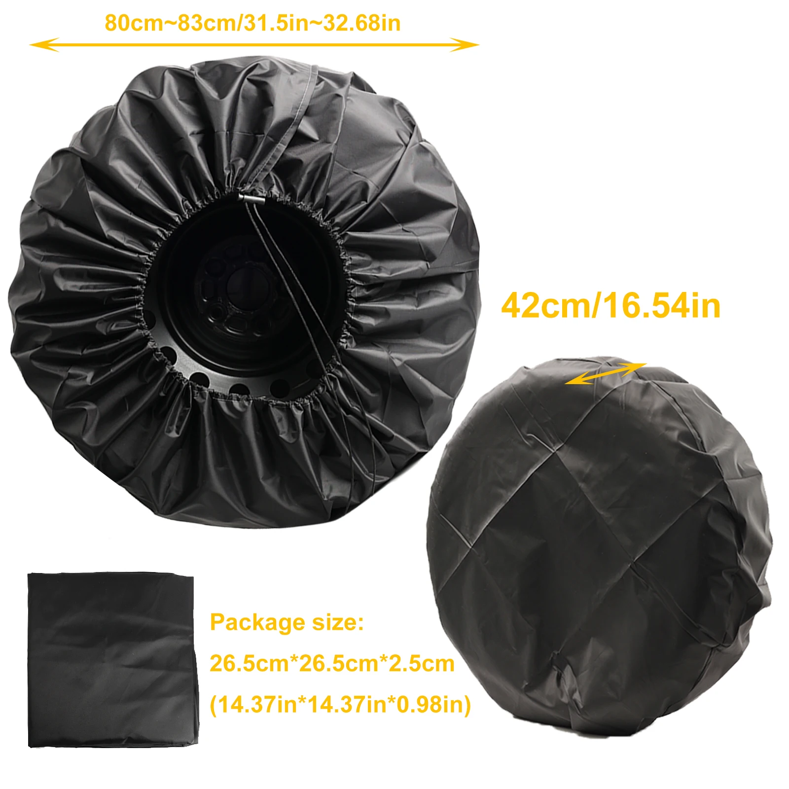 

14 "15" 16 "17 "дюймовая запасная шина, водонепроницаемый чехол, защита колеса, защита от ультрафиолета для Jeep Wrangler Grand Cherokee Renegade Compass