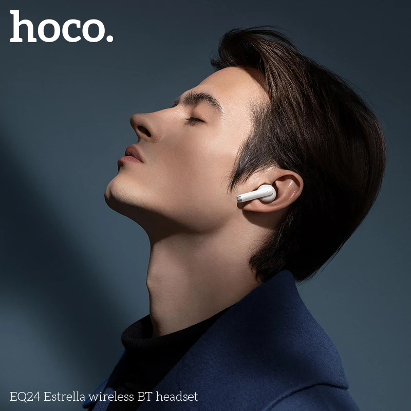 HOCO EQ24 TWS Беспроводная Bluetooth-гарнитура Наушники Мини-наушники с микрофоном