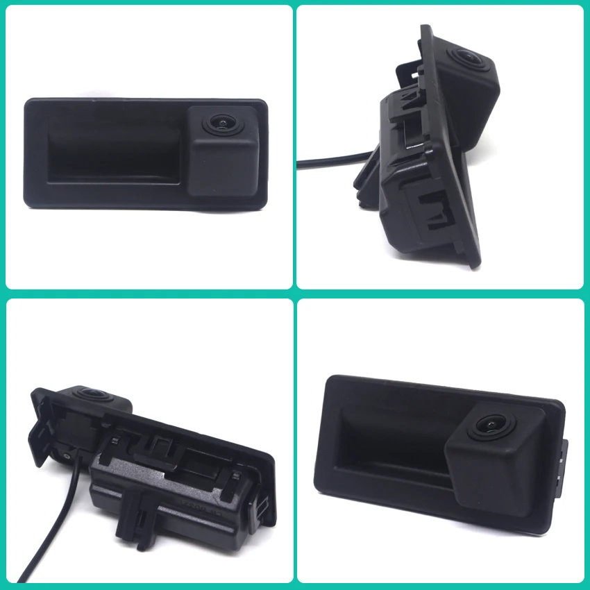CCD 1080P Автомобильная ручка багажника заднего хода CAM для Audi A3 A4 VW Touran Tiguan Caddy T5 T6 Polo