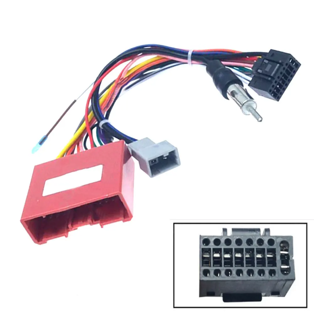 

Кабельный жгут проводов, соединитель жгута проводов, 16-контактный Новый стерео радиоадаптер для Mazda 2/3/6 2008-2021