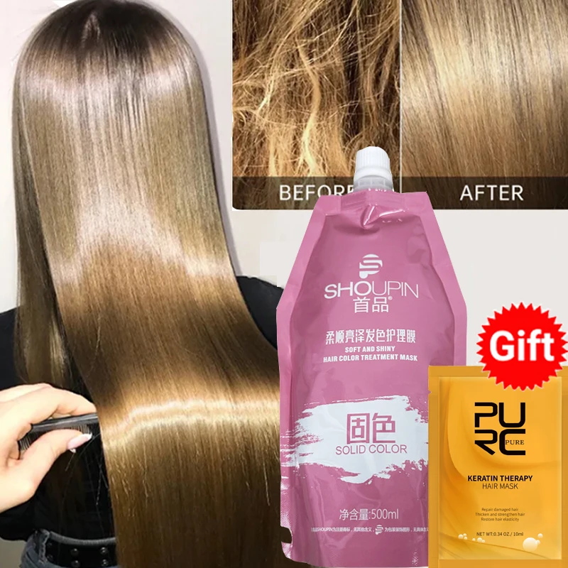 

500ml Keratin Hair Mask 5 Seconds Repair Damage Frizzy Soft Smooth Shiny Hair Deep Nourishing Treatment Scalp Hair Care Products
