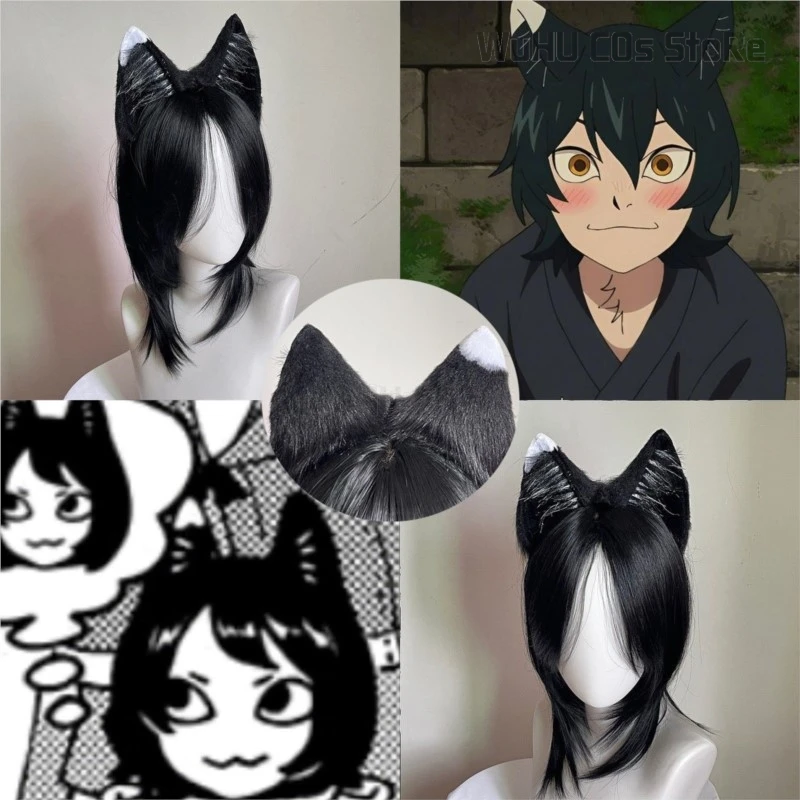 Аниме Delicious In Dungeon Izutsumi Косплей Наряд Ухо Повязка Для Волос Маскировка Хвост