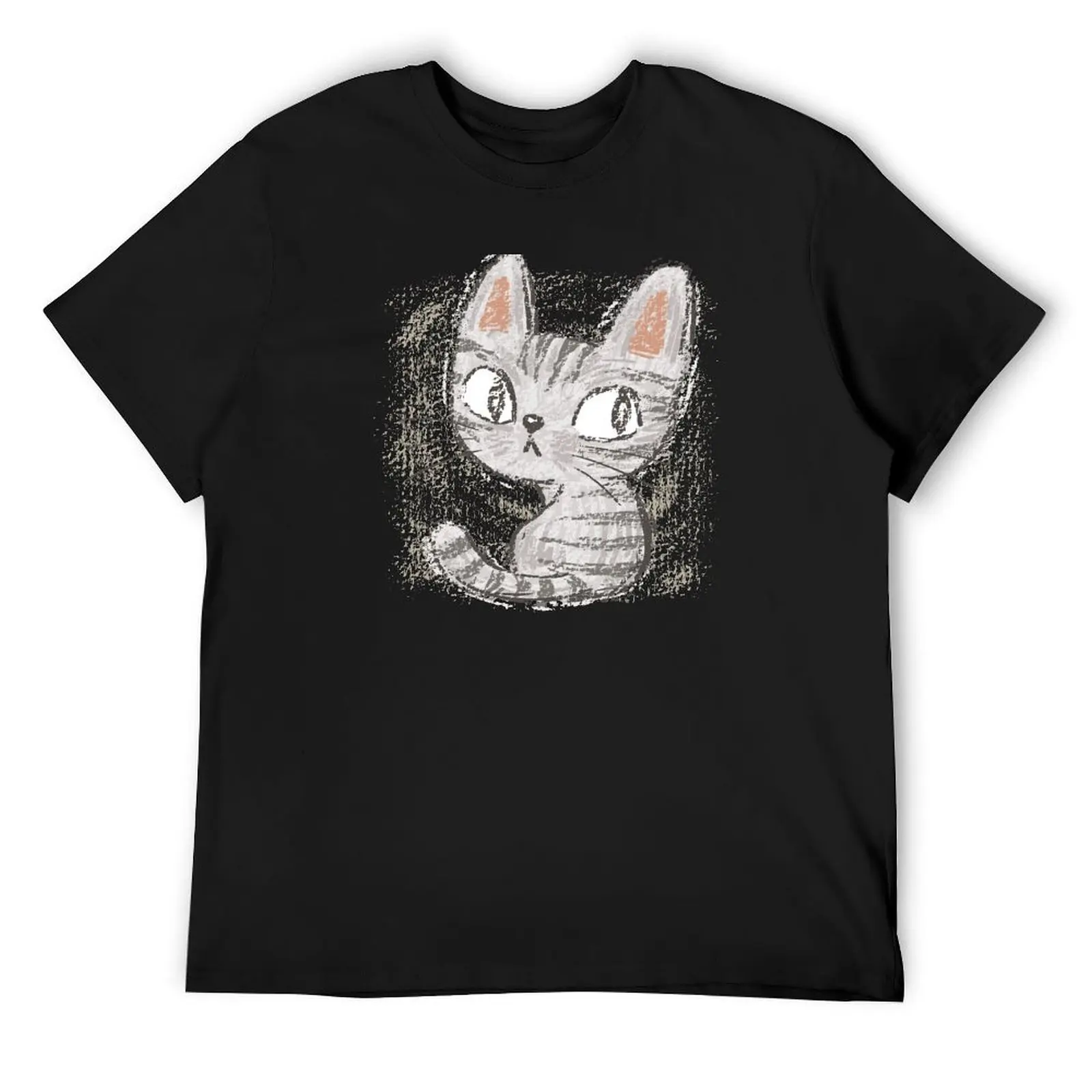 Футболка с американским короткошерстным котенком дизайнерские рубашки