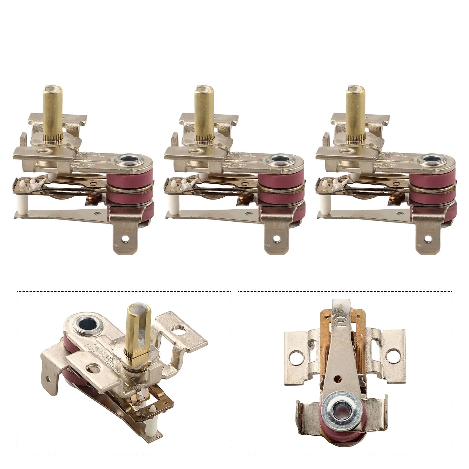 3 шт. переключатель температуры нагревательный термостат регулируемый AC 250 В 16A