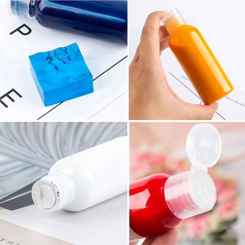 N7MD большая бутылка 80 г смола пигмент прозрачная эпоксидная краситель