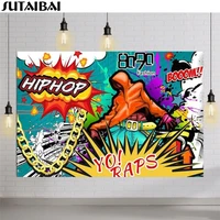 80s 90s hip hop disco music photography backdrops happy birthday party decor background retro style photographic photophone
