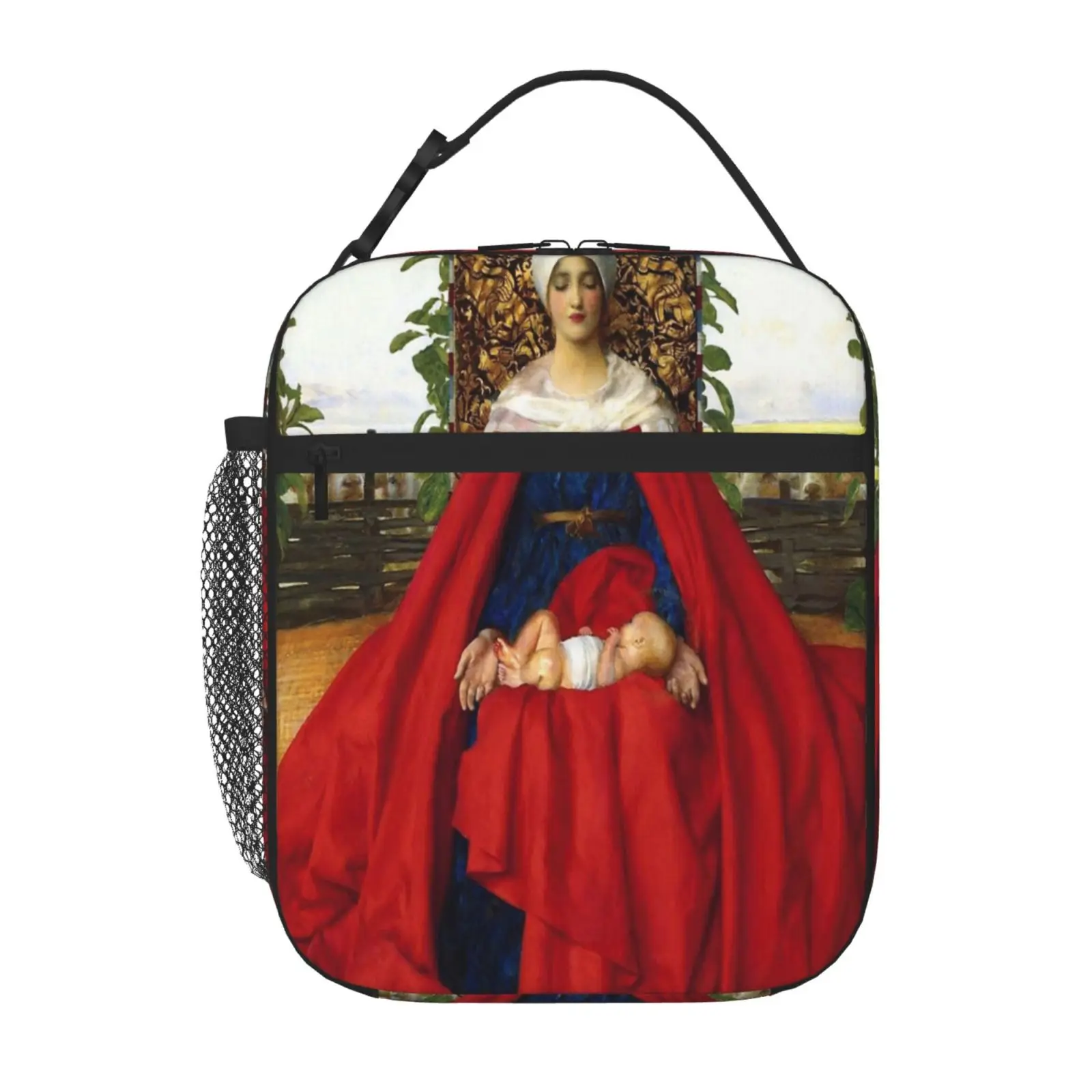 

Our Lady Of The Fruits Of The Earth - Frank Cadogan Cowper Thermo Cooler Bag School Lunch Bag Kids Lunch Bag Kid'S Lunch Box Lun