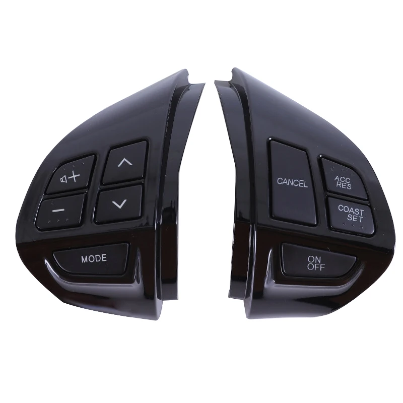 

1 Pair 8701A087 Steering Wheel Cruise Control Switch Glossy Black Fit for Mitsubishi ASX Pajero L200 Outlander Lancer 2010-2012